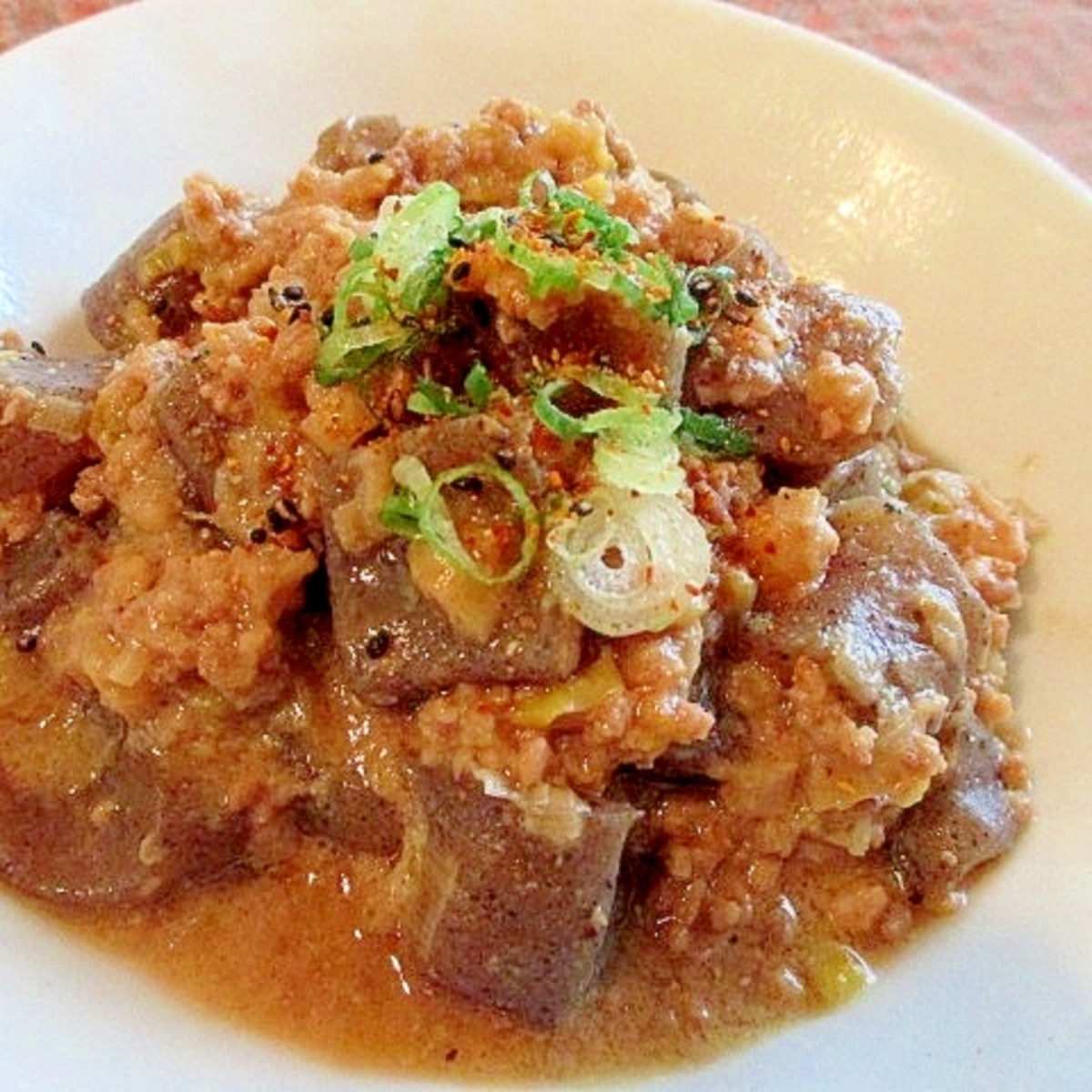 豚ひき肉とこんにゃくのこっくり味噌煮 レシピ 作り方 By ちえ Sキッチン 楽天レシピ 豚ひき肉とこんにゃくのこっくり味噌煮 レシピ 作り方 By ちえ Sキッチン 楽天レシピ